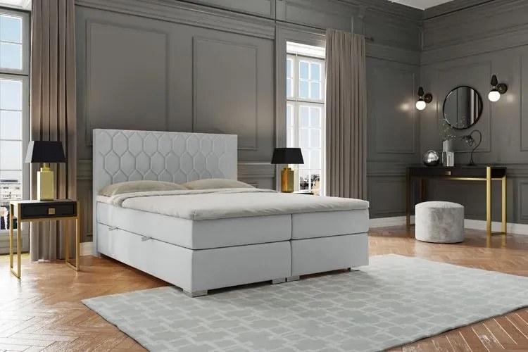 Pojedyncze łóżko boxspring Cahir 80x200 - 32 kolory