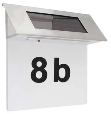 LED solarny numer domu 600 mAh