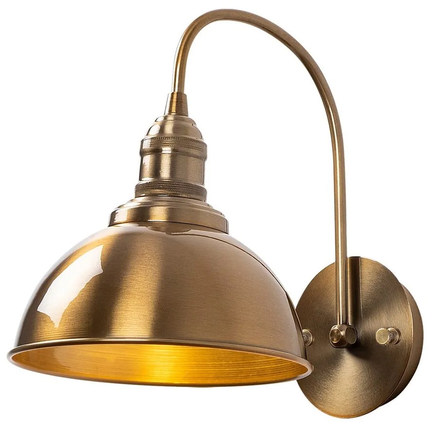 Kinkiet w kolorze brązu ø 21 cm Varzan – Opviq lights
