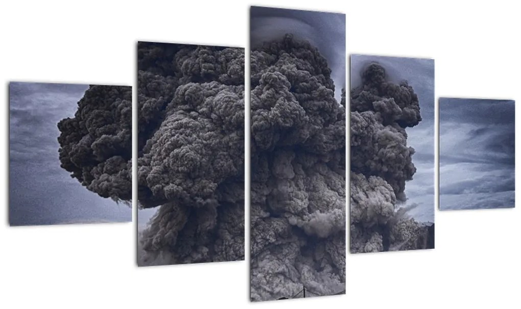 Obraz - Erupcja wulkanu (125x70 cm)