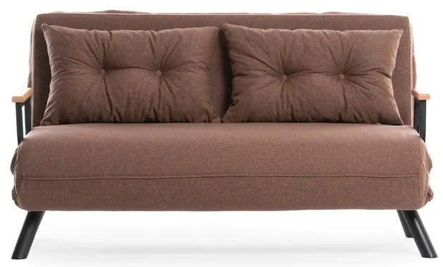 Sofa rozkładana Sando 2 jasny brąz