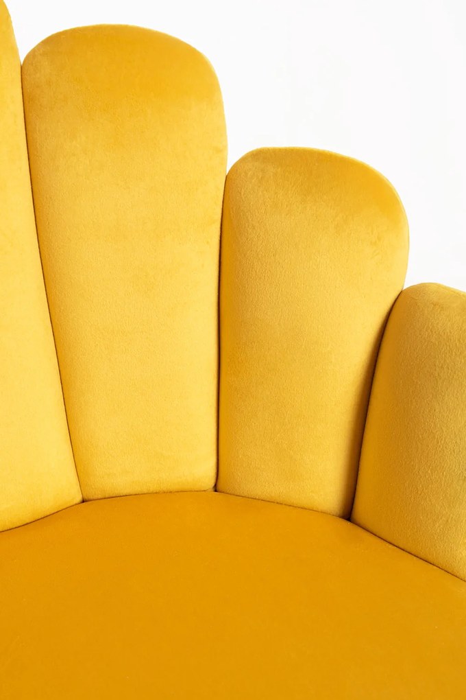 Zestaw 4 Krzese Hand Aksamitne