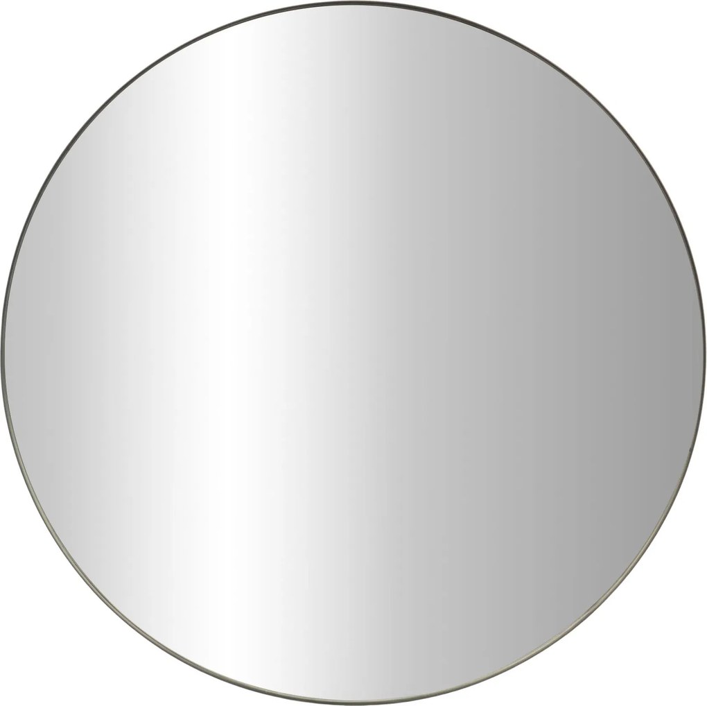 Lustro okrągłe NOOR, metalowa rama, Ø 80 cm