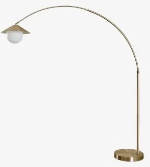 Orvina Lampa Ogrodowa Podłogowa Z Żelaza Złoto - Sklum