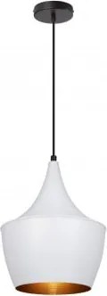 Lampa Sufitowa Wisząca Z Aluminium Bliko Biała - Sklum