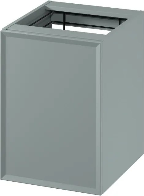 Cersanit S1022-010 wisząca szafka łazienkowa z koszem na pranie MILLE 40x45 cm miętowa