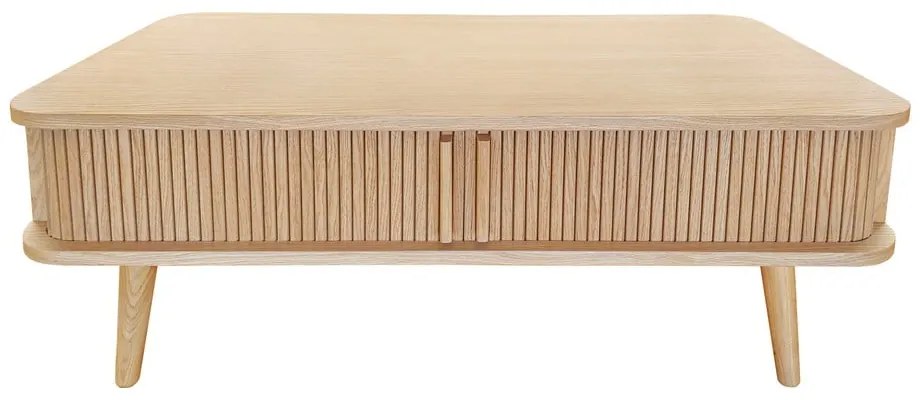 Stolik w dekorze dębu 58x107.5 cm Rove – Woodman