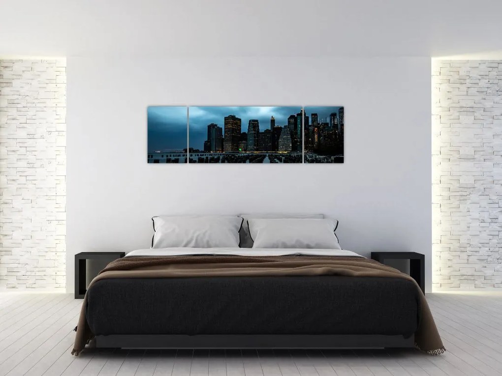 Obraz  - Widok na drapacze chmur Nowego Jorku (170x50 cm)