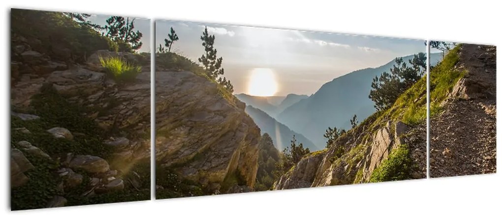 Obraz - Góra Olimp (170x50 cm)