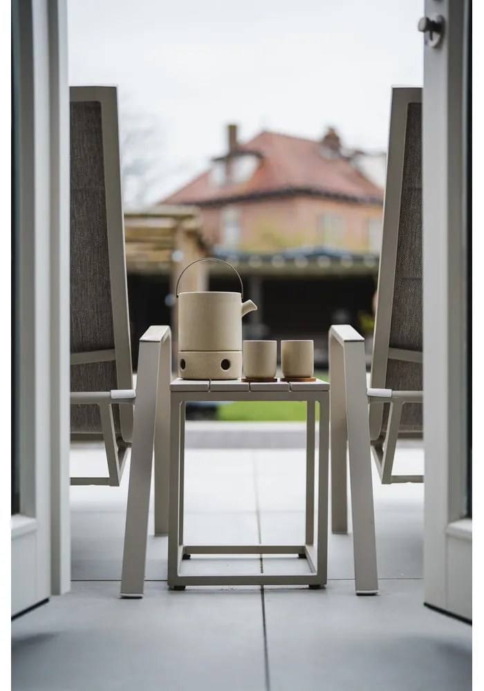 Szarobeżowy serwis do herbaty ceramiczny Umea – Bredemeijer