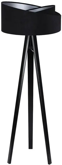 Czarna asymetryczna lampa stojąca - EXX252-Mildesso