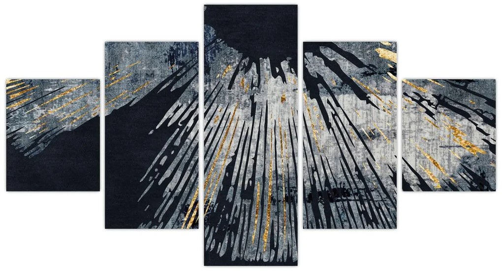 Obraz - Abstrakcja (125x70 cm)