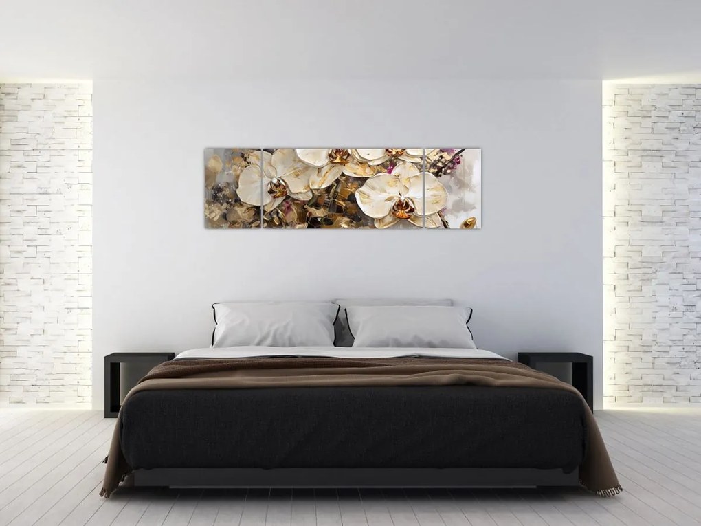 Obraz - Storczyki (170x50 cm)