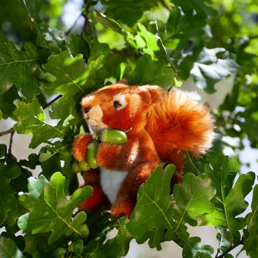 Rappa Wiewiórka pluszowa 18 cm ECO-FRIENDLY