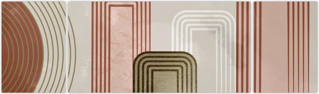 Obraz - Minimalistyczna ilustracja (170x50 cm)
