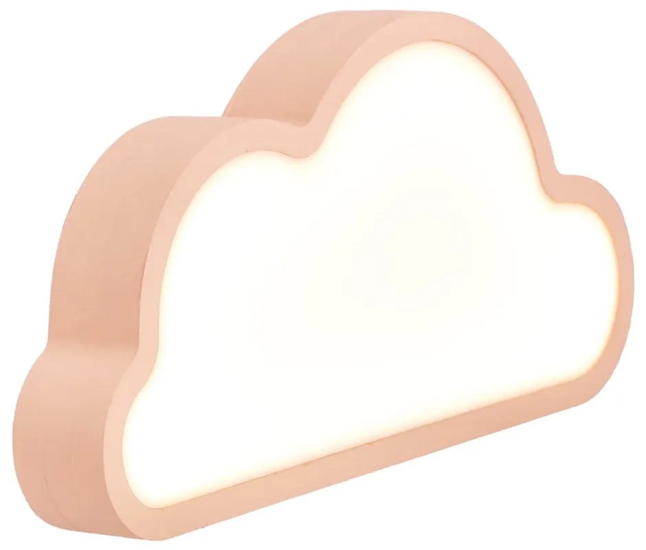 Różowa lampka dziecięca Cloud – Candellux Lighting