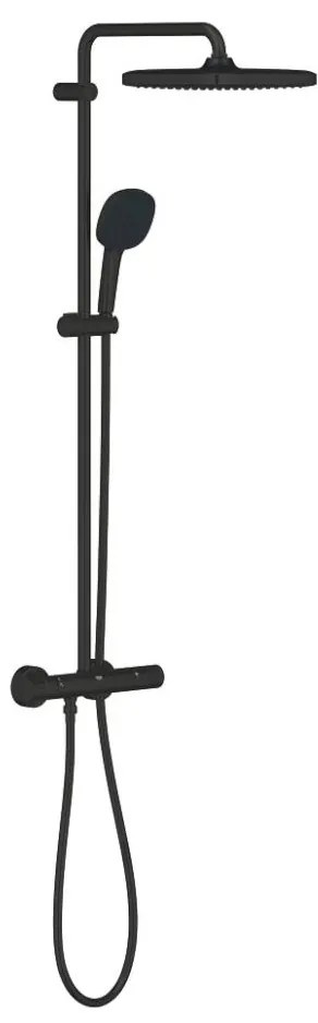 GROHE 266962431 - System prysznicowy VITALIO COMFORT 250 250 × 250 mm czarny