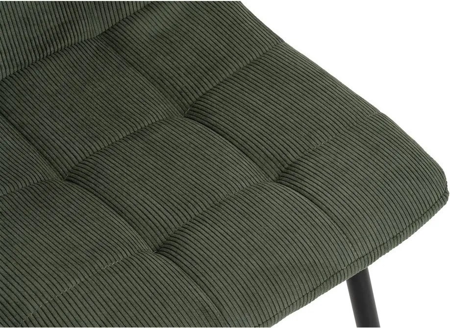 Zielone tapicerowane krzesła zestaw 2 szt. Moseby – Bonami Essentials