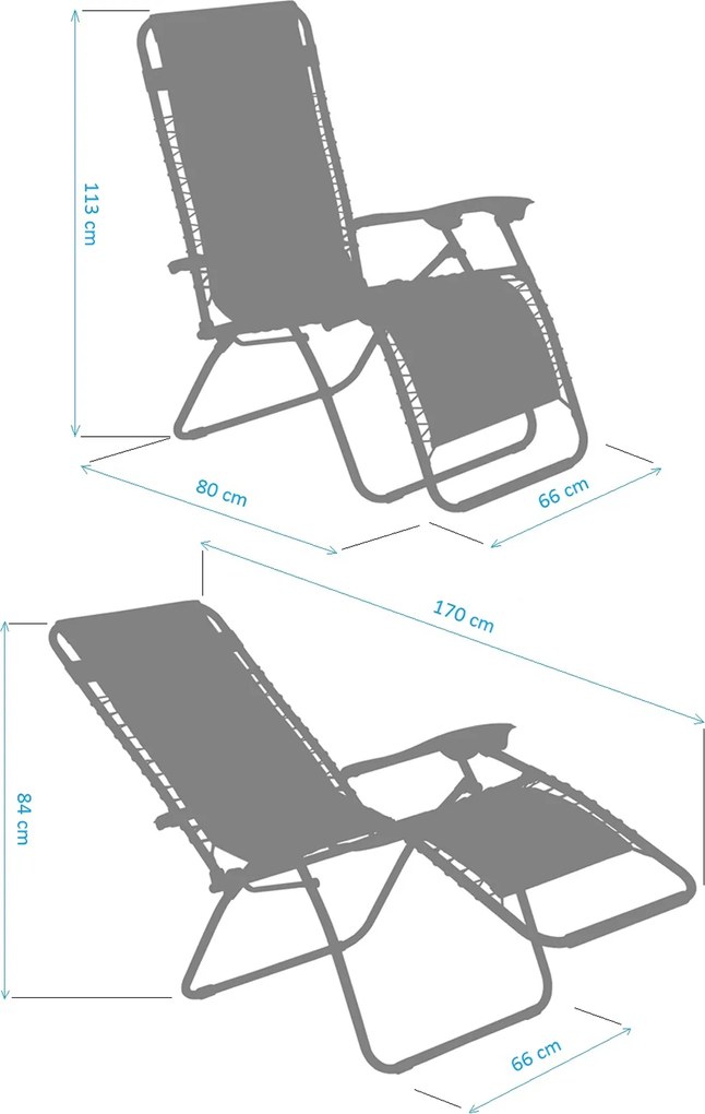 Derby RELAX relaksacyjny fotel ogrodowy beżowy