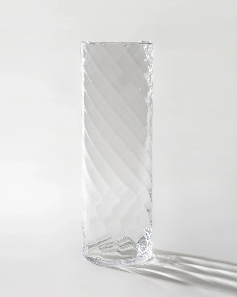 Wazon Crytal Twist 15x15x45 cm