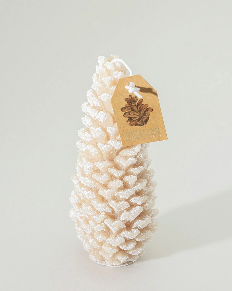 Świeca Pine Frost I 7x18 cm