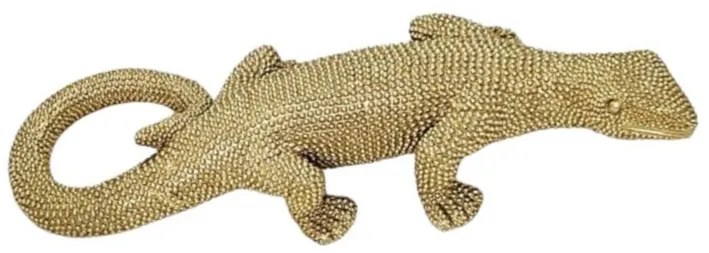 Złota deko figurka "Jaszczurka".