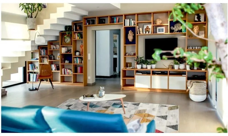 Dywan bawełniany Pescara trójkąty multikolorowe 80 cm x 150 cm