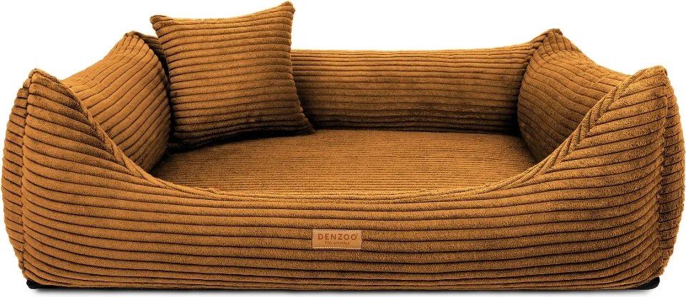 Musztardowe legowisko dla psa i kota Rimini