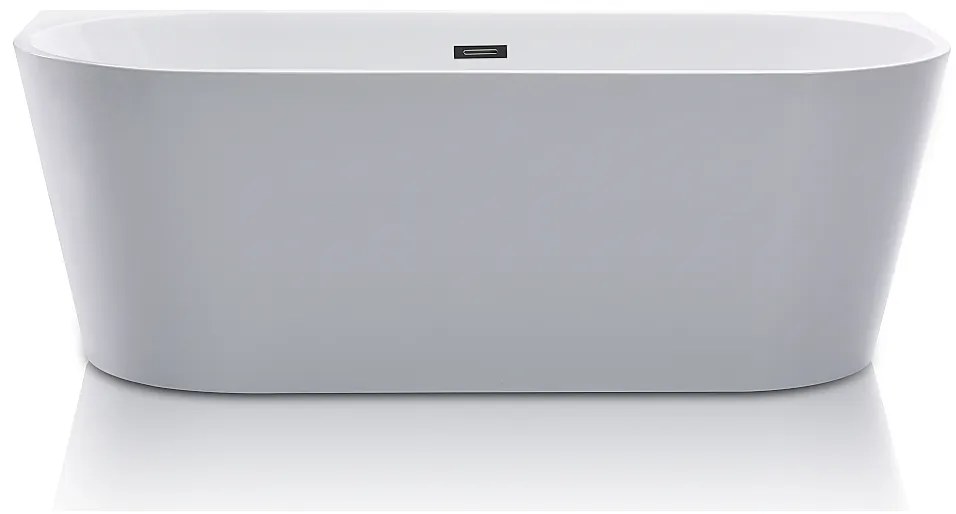 Wanna wolnostojąca przyścienna DIVINA - 170*75*58cm - 245L - Biała