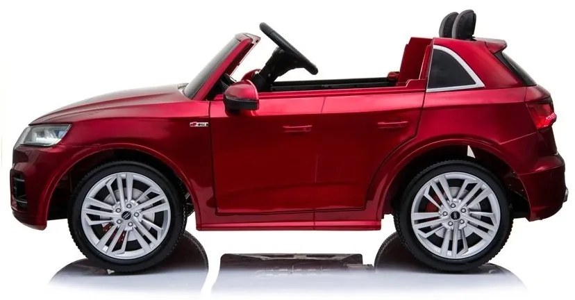 Pojazd na akumulator nowe audi q5 2-osobowe czerwone lakierowane
