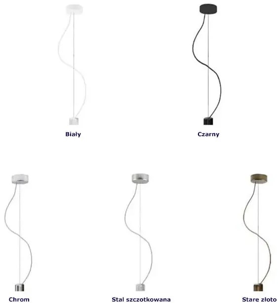 Regulowana lampa wisząca na stalowym stelażu - EX839-Boloniv Atrosa 5X