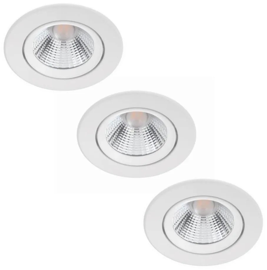 Philips - ZESTAW 3x LED Ściemnialna oprawa wpuszczana DIVE LED/5W/230V 2700K