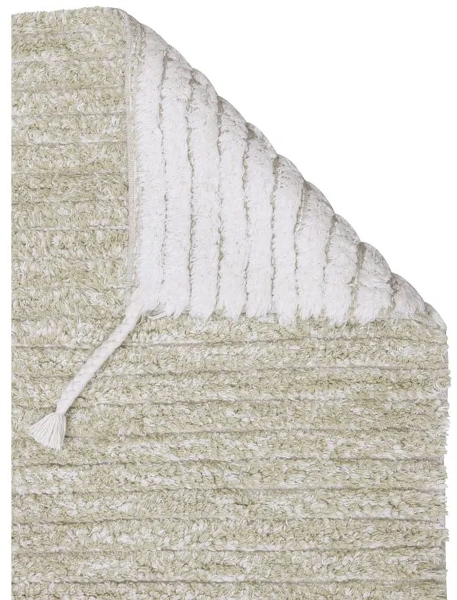 Jasnozielony bawełniany dywan 120x160 cm Gelato Green – Lorena Canals