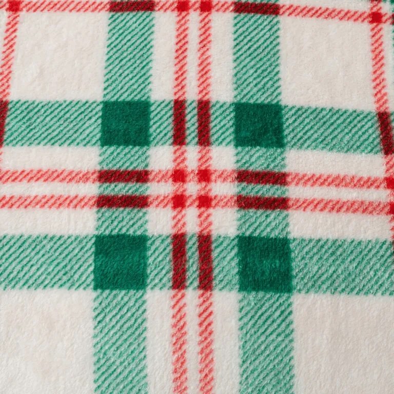 Mikropluszowy koc WINTER PLAID, kolorowy Rozmiar: 200 x 220 cm