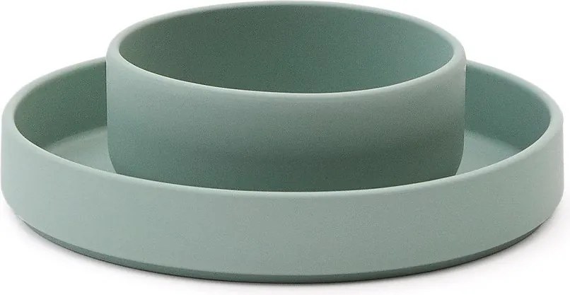 Silikonowy zestaw naczyń dla dzieci 2 szt. Lili – Kave Home