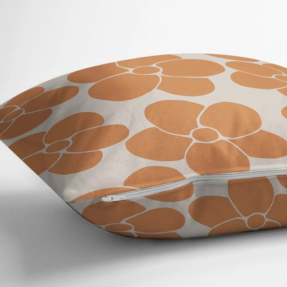 Poszewka na poduszkę 43x43 cm Orange Meadow – Mila Home