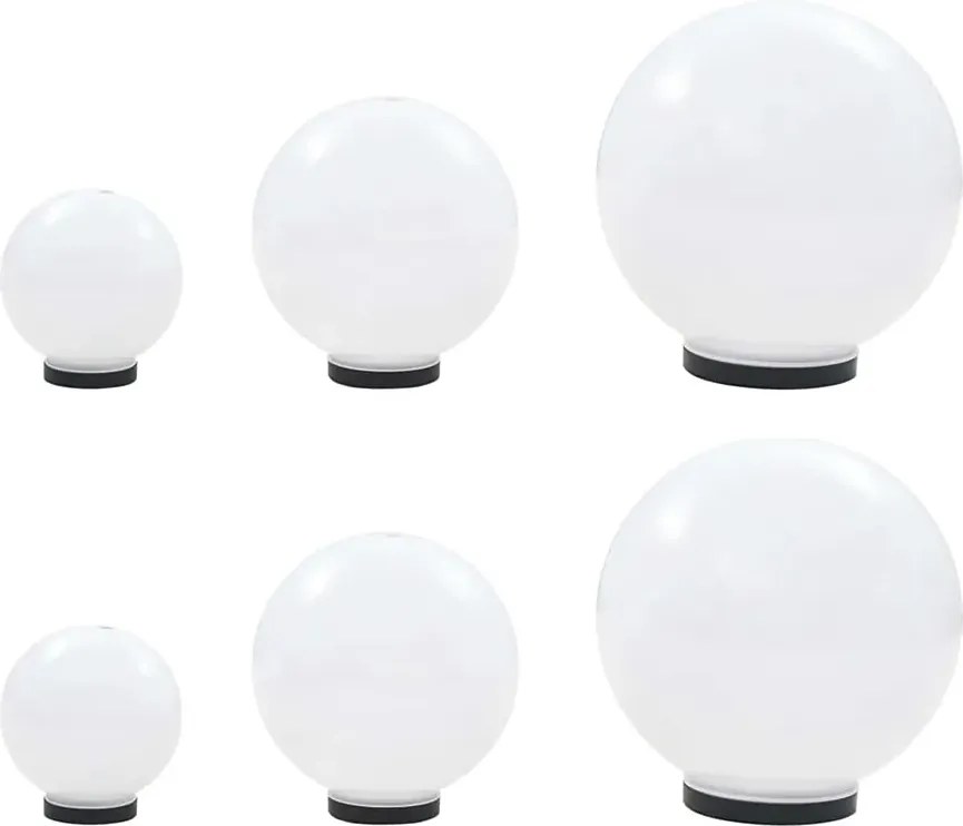6 sztuk okrągłych lamp LED do ogrodu - 10X O014 K2-R44