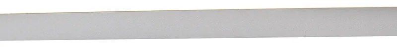 Nowoczesny panel LED stalowy 40 cm z wbudowanym LED - Liv Nowoczesny Oswietlenie wewnetrzne