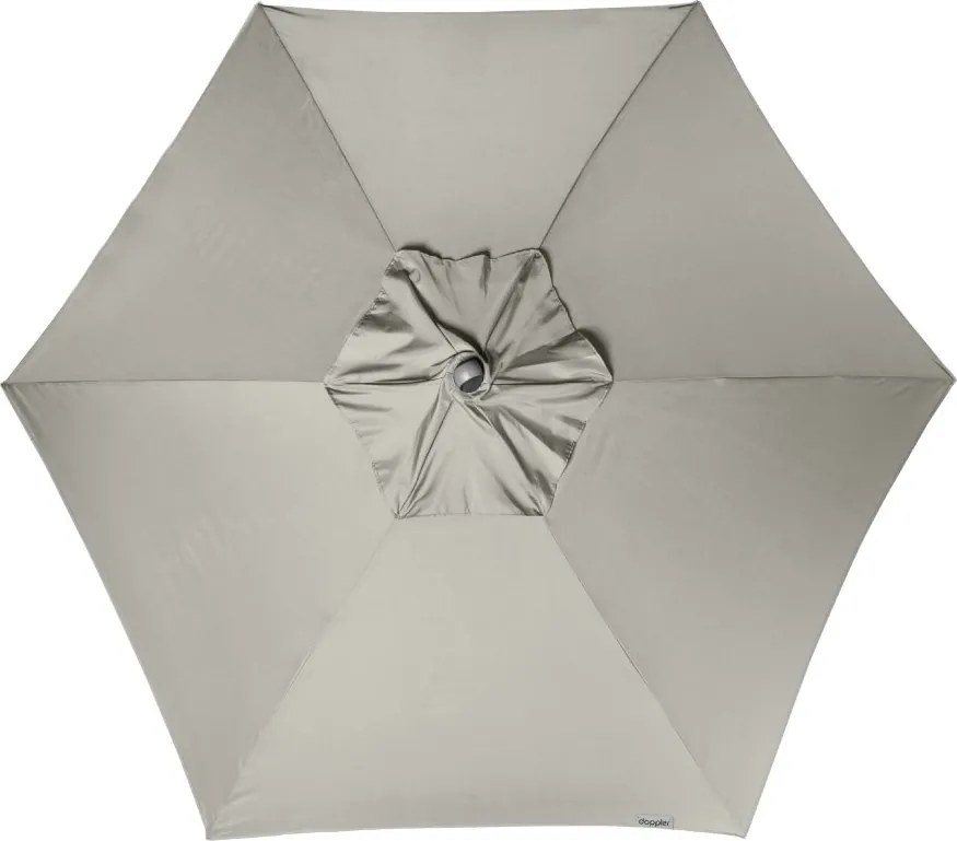 Doppler EXPERT parasol ogrodowy 280 cm szary