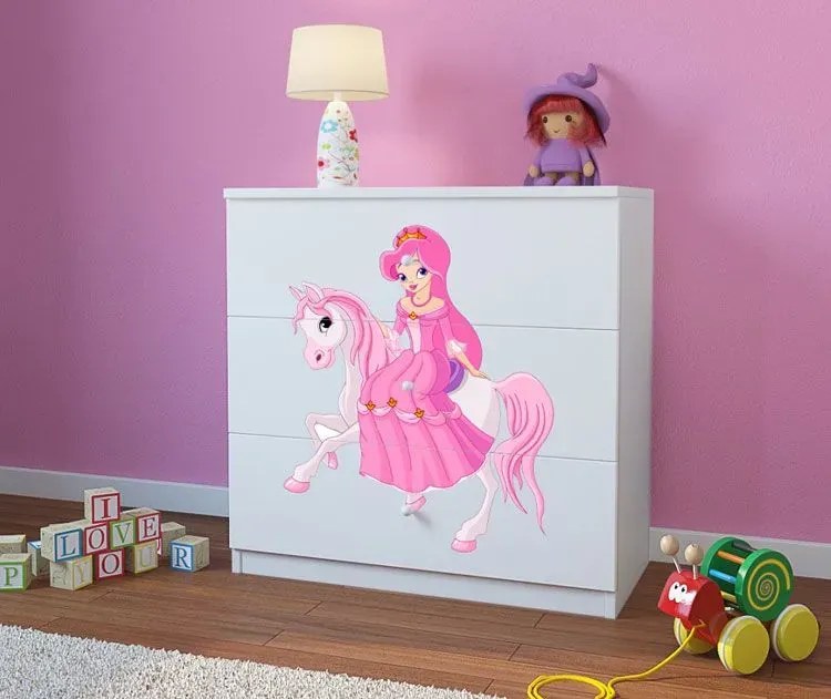 Komoda dla dziecka z szufladami mix F5-R02