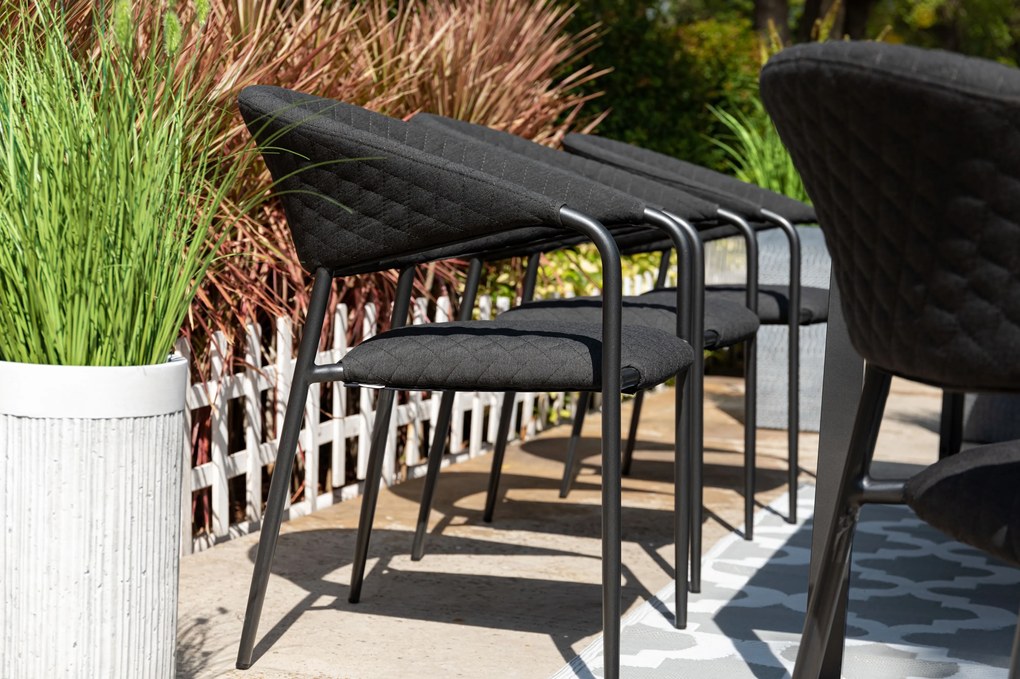 Doppler MELIA LIKA-TEX® krzesło ogrodowe antracyt