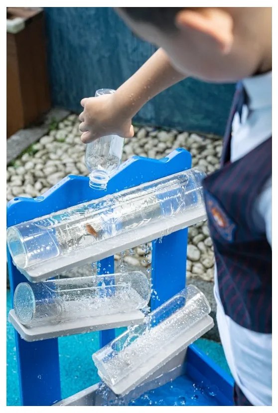 Classic world edu plac zabaw zabawka wodna rynny - zestaw doświadczalny