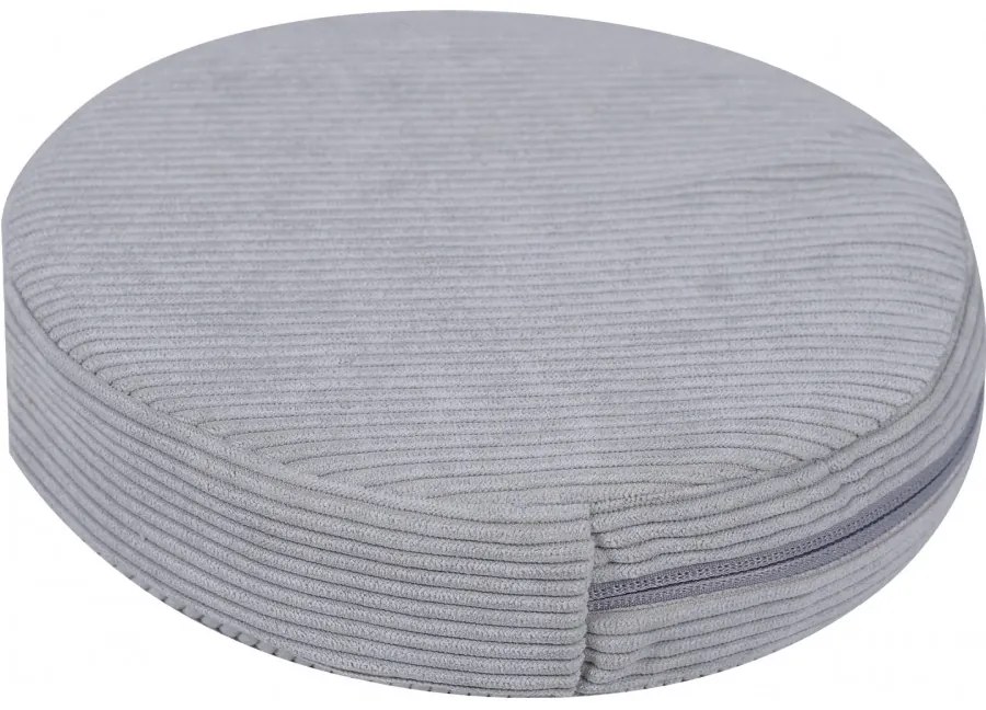 Slimcord sztruksowa sofa dziecięca, szara - meowbaby®