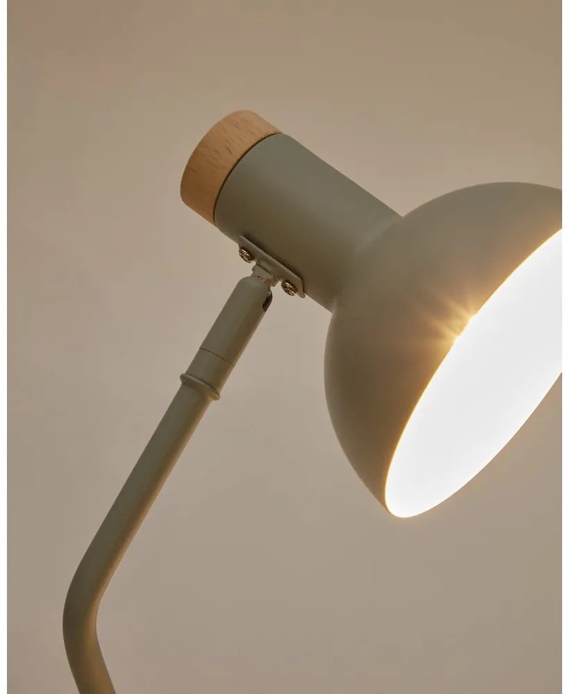 Miętowa lampa stołowa z metalowym kloszem (wys. 37 cm) Katia – Kave Home