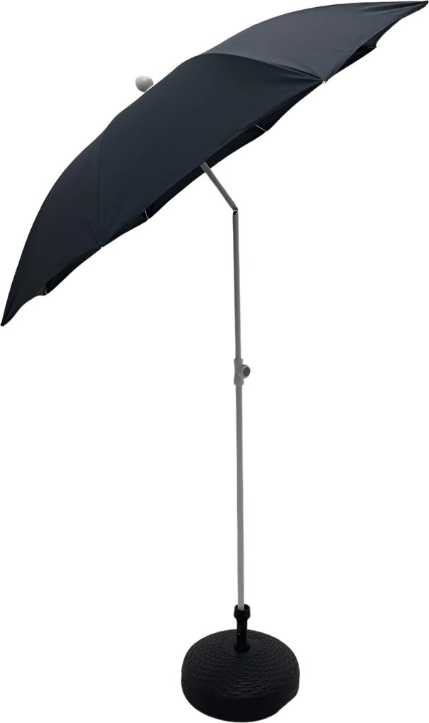 Doppler ZARA parasol ogrodowy 180 cm antracyt