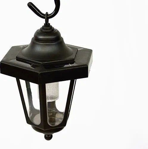Lampa solarna dekoracyjna ogrodowa, mini latarnia LED