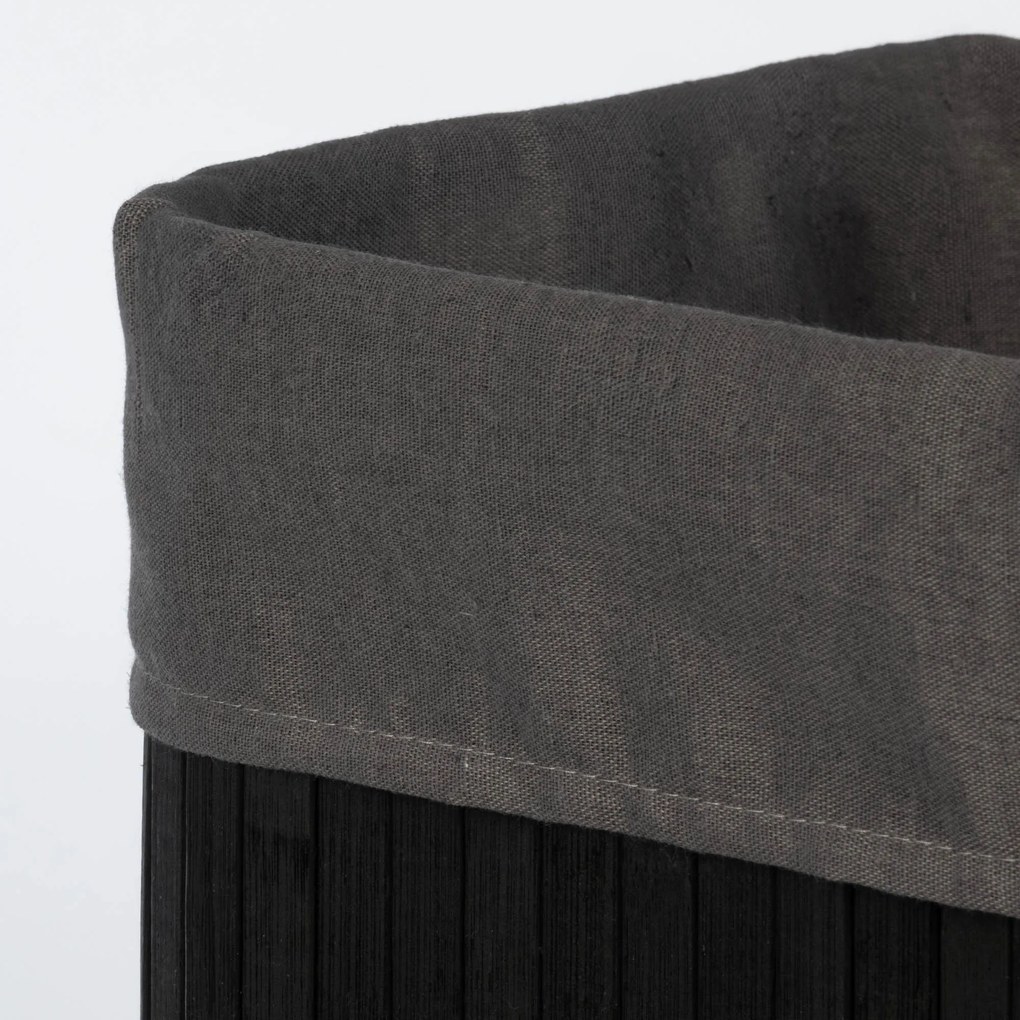 Bambusowy kosz na pranie SADE, 80 l
