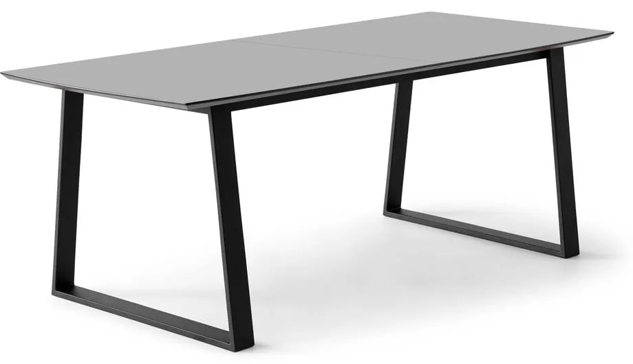 Antracytowy rozkładany stół 100x210 cm Meza – Hammel Furniture