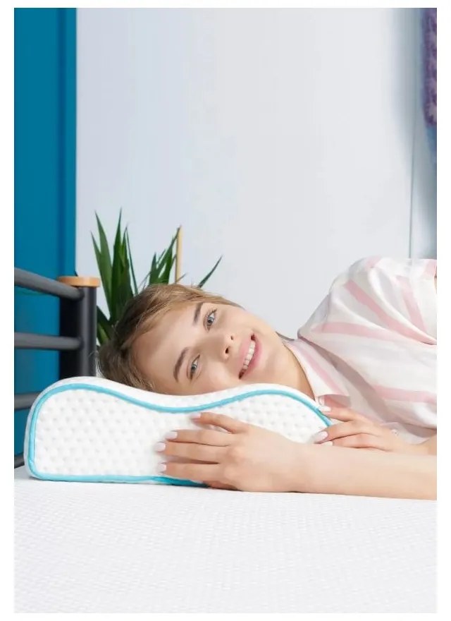 Poduszka ortopedyczna wypełniona pianką pamięciową 42x61,5 cm – Mila Home