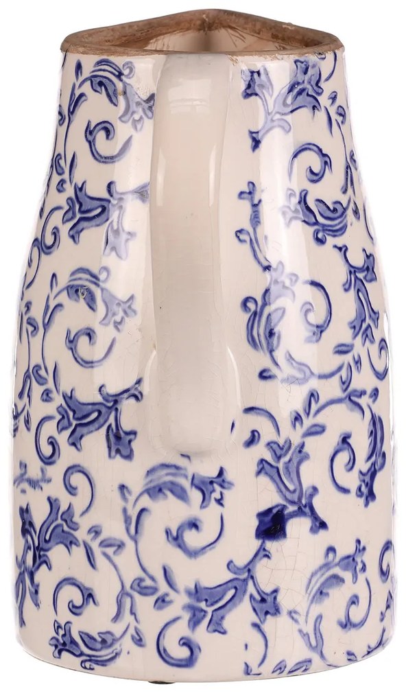 Ceramiczny dzban w stylu retro, 20 x 16 x 24 cm